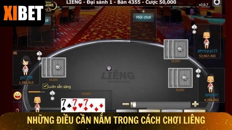 Chi tiết cách chơi liêng cho mọi người chơi