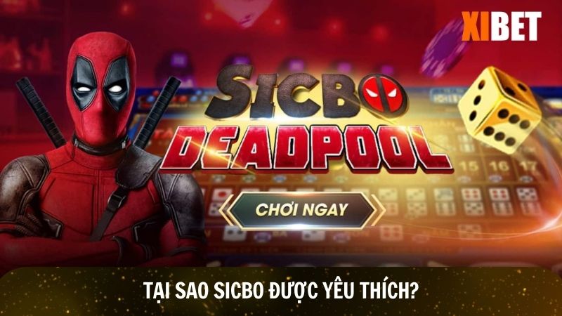 Sicbo là game hàng đầu được lựa chọn hiện nay 