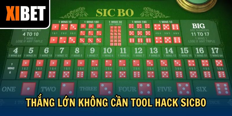 Thắng lớn không cần tool hack Sicbo