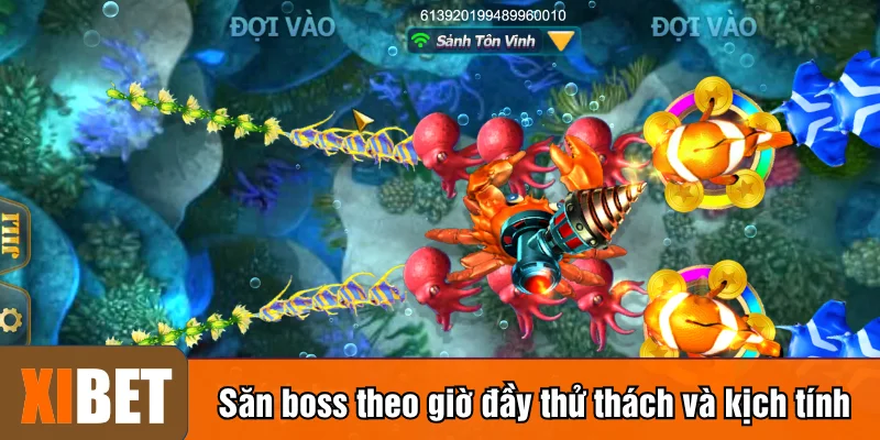 Săn boss theo giờ đầy thử thách và kịch tính